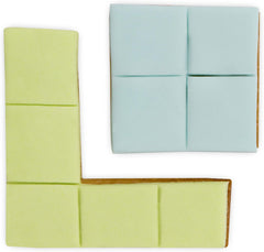 Boîte à biscuits en forme de cube, env. 6 cm, argent