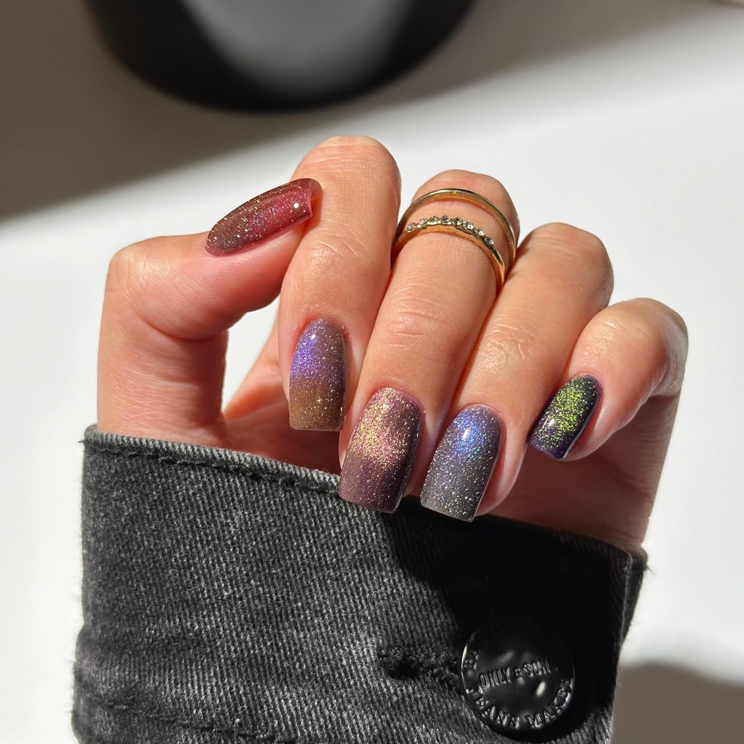 Vernis à ongles UV Semilac 825 Cyber ​​​​Violet 7 ml