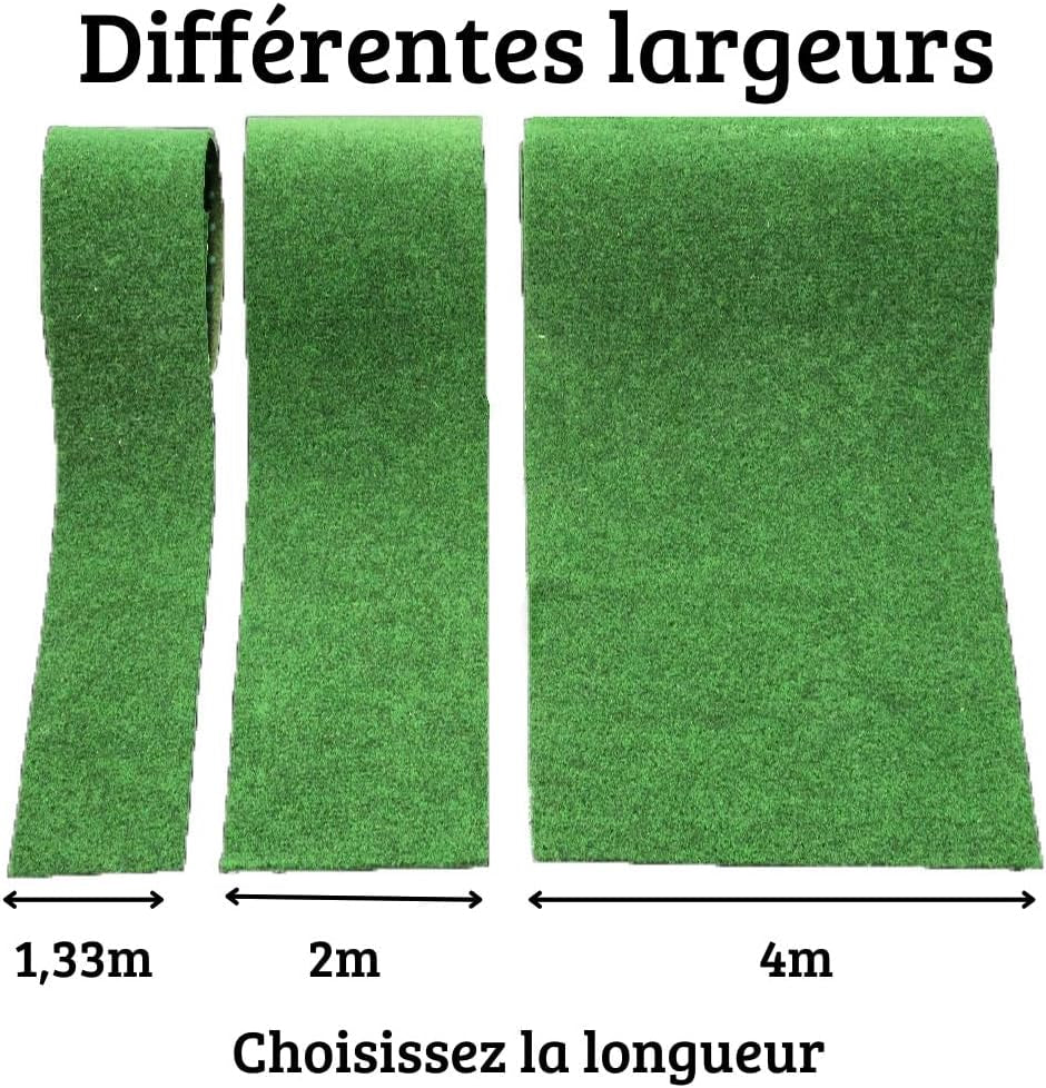 , Kunstrasen Für Den Außenbereich, Premium, Kunstrasen, Meterware, Ideal Für Terrasse, Balkon Und Garten, Dunkelgrün, 4 X 11 M