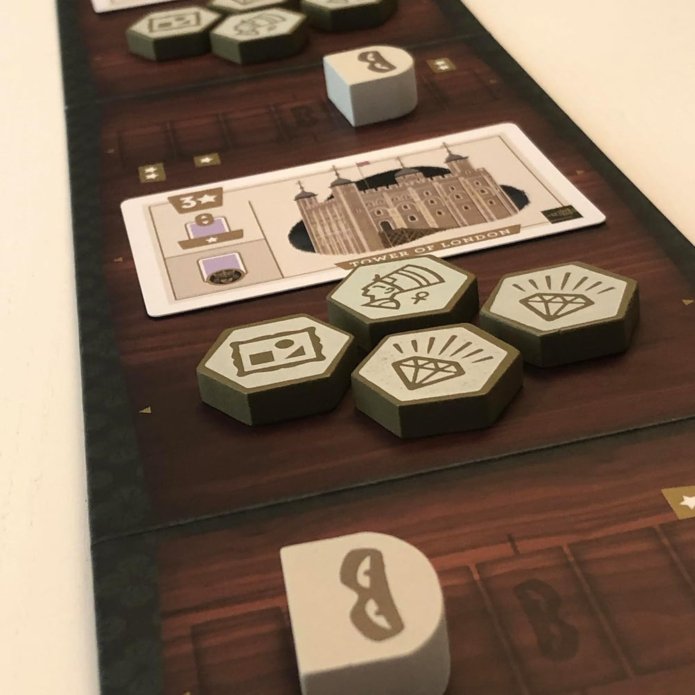 Feuerland Spiele Caper Europe Games, 216 mm x 216 mm x 70 mm, neutre/classique (noir, blanc, gris)