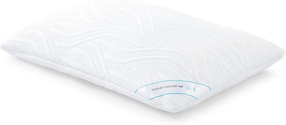 Oreiller de couchage TEMPUR Comfort Air Medium, Oreiller respirant pour chaque position de sommeil, OEKO-TEX MADE in GREEN, fermeté moyenne, 40 X 80 cm Naty Shop Oreillers standards Doux