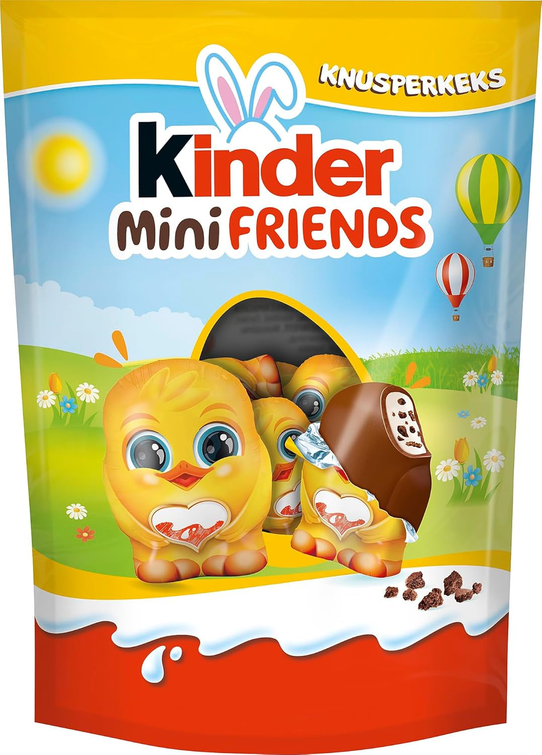 Kinder Mini Oeufs Lait | 85g – Délicieux Oeufs de Pâques en Chocolat – Bonbons de Pâques – Fourrage au lait onctueux enrobé de chocolat au lait – Parfait pour le panier de Pâques – À partager