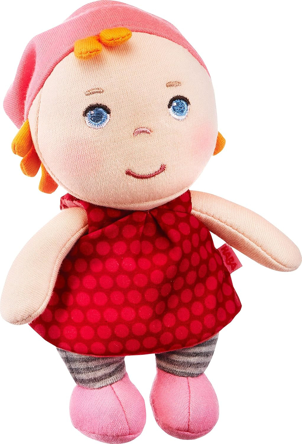 HABA 306238 Minipuppe Hertha, Puppe ab 0 Jahren