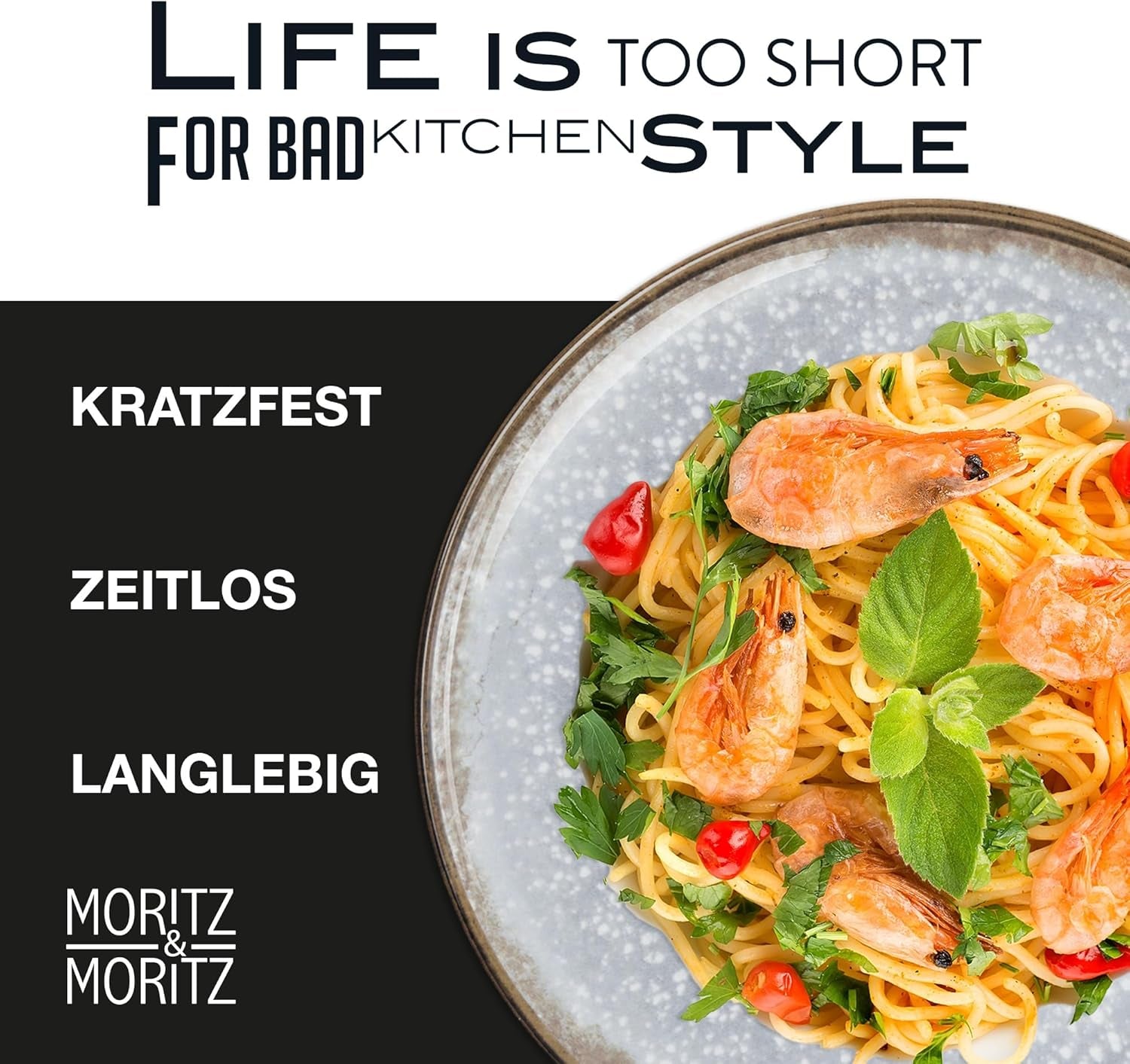 Moritz & Moritz BLOSSOM service de table en porcelaine pour 6 personnes, 18 pièces - Vaisselle moderne au design ludique - Service à café facile d'entretien avec assiettes et bols - Service combiné