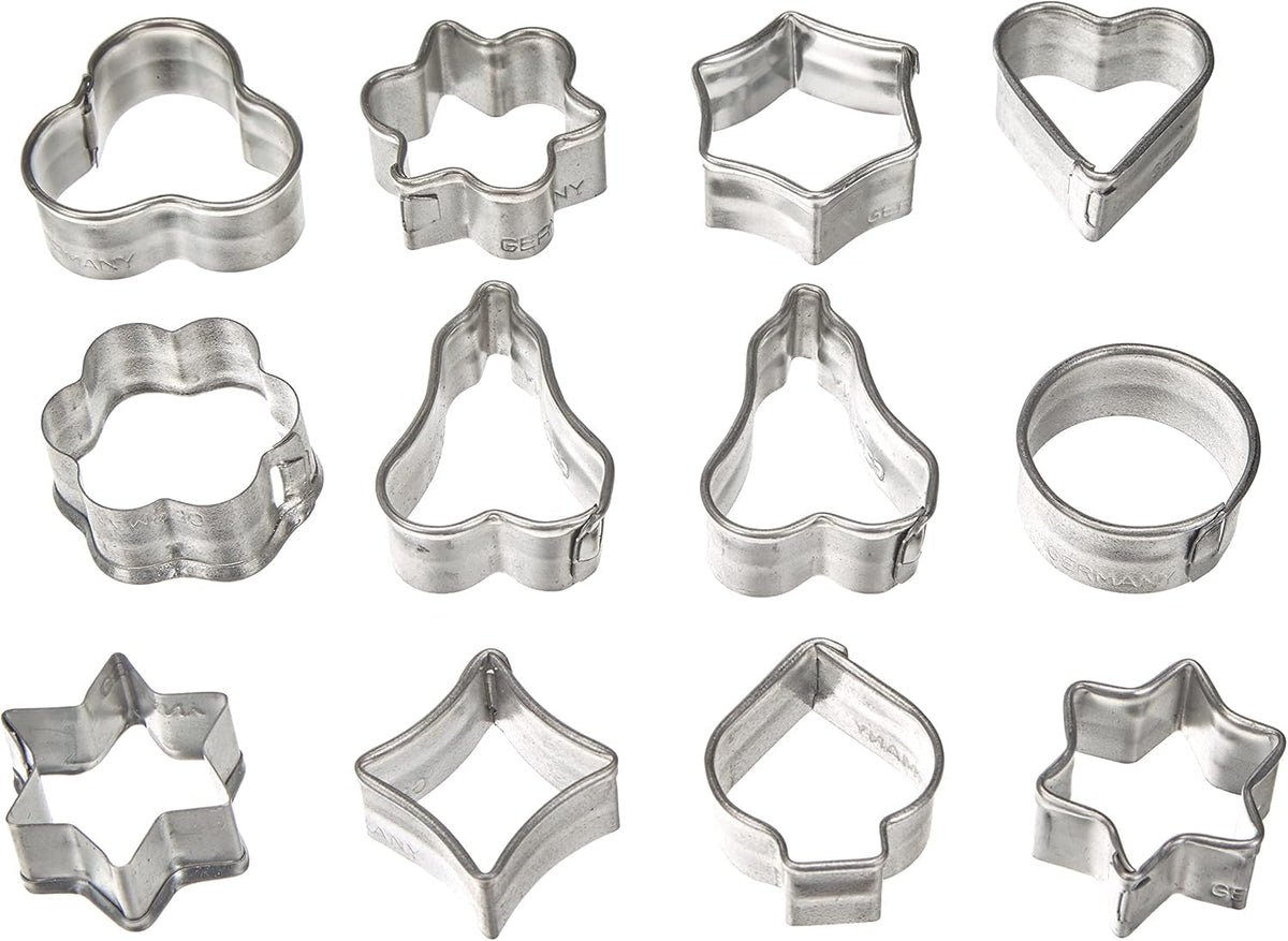 Set de forme pentru biscuiți Zenker 7733, 12 piese, patiserie