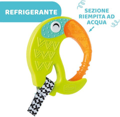 CHICCO - Anneau de dentition rigolo et rafraîchissant 6 mois +