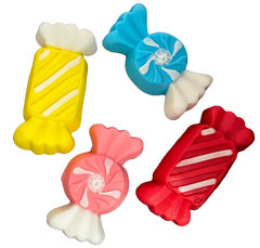 Set 4 decoratiuni comestibile din zahar, Bomboane Decoratiuni din Pasta de Zahar Nati Shop