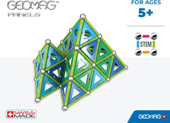 Geomag Classic Panels 192 Stück Magnetisches Spielzeug für Kinder, Geschenk für Jungen und Mädchen im Alter von 5 6 7 8 9 10 11 12 13 Jahren, magnetische Konstruktionen, Kinderspielzeu
