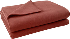 Couverture Zoeppritz en couleur : Rouge, Composée de 65% Polyester, 35% Viscose, Taille : 160X200 Cm, 103291-851-160X200 Lits et Couvertures 'zoeppritz depuis 1828' Titre par défaut