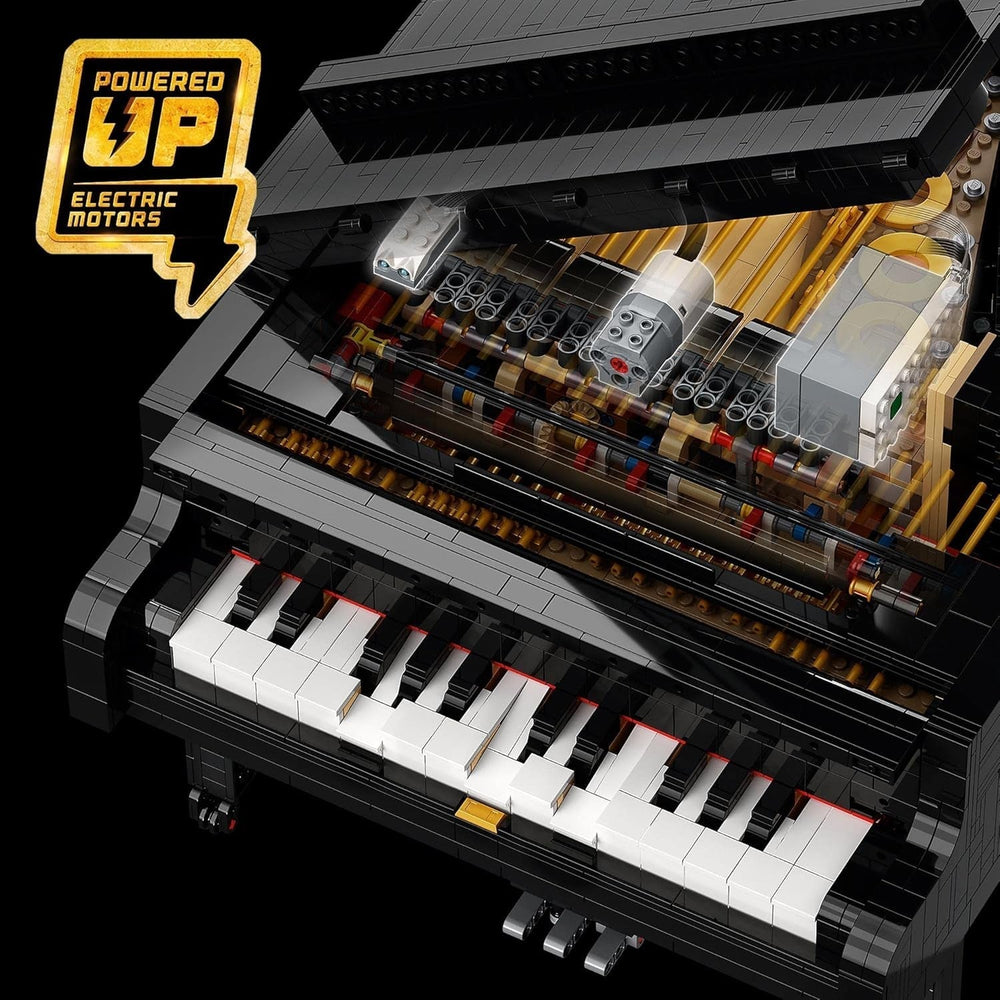 Piano à queue de concert LEGO Ideas (21323) ; Jeu de construction ; Votre propre piano de concert ; Grand projet de modélisation pour le talentueux pianiste, musicien, mélomane ou amateur (3 662 pièces) Jeux de construction Besuche dans le LEGO-Store
