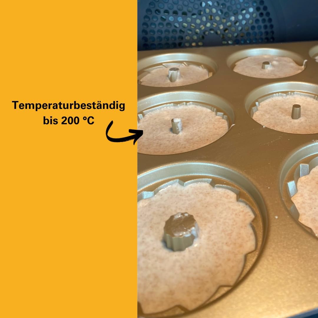 Birkmann, Contoura, Gugelhupfblech Violet, Backform Aus Aluguss, Mit Antihaftbeschichtung Und Rezept, 887077 Moules et plaques pour la pâtisserie Naty Shop