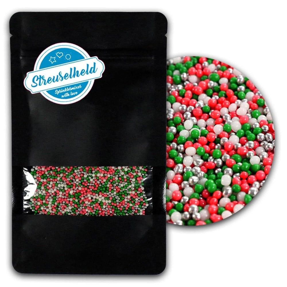 Sprinkle Hero Nonpareille Twinkle Christmas, 40 grammes Sprinkles Naty Shop