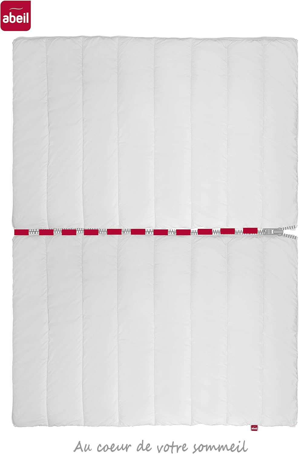 Plaid avec fermeture éclair et lavage, 220 X 240 cm Couettes et couettes Naty Shop