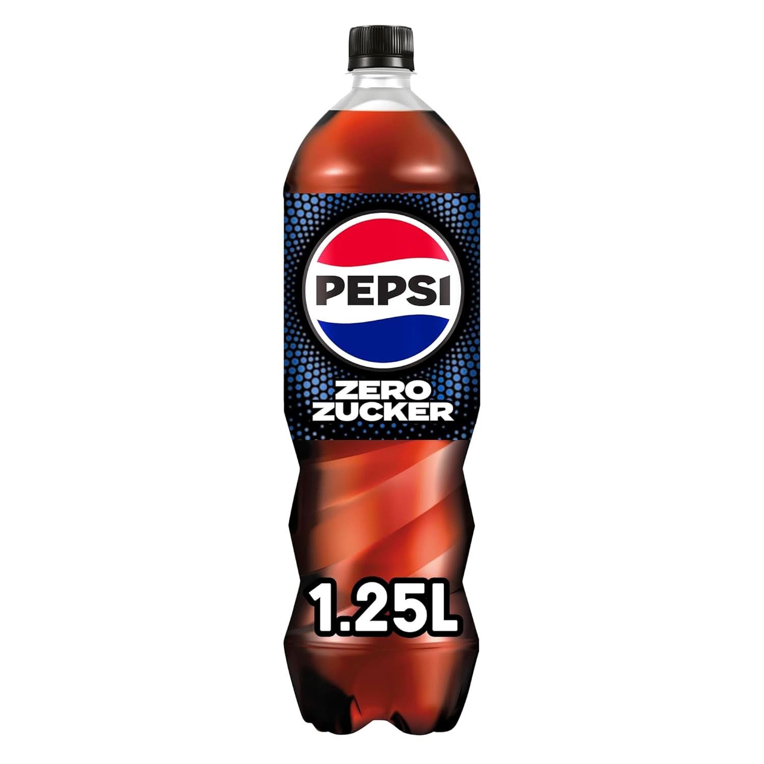 Pepsi Zero Sugar, Boisson gazeuse sans sucre, cola caféiné, coffret 6 x 1,25 litres Boissons sans alcool Naty Shop