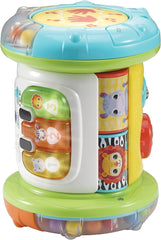 VTech Baby 3-in-1 Rolling Explorer Drum - Jouet interactif pour bébé avec musique - Pour les enfants âgés de 9 à 36 mois Jouets pour bébés Naty Shop