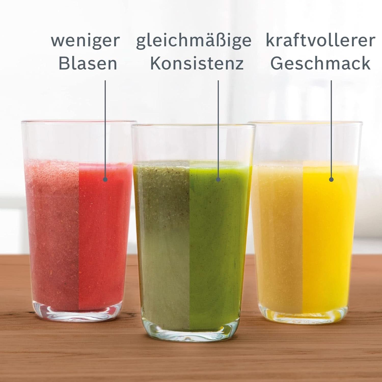 Bosch Vakuum-Standmixer Vitapower Series 8 MMBV621M, Starke Mixleistung, Vitaminschonende Zubereitung, 4 Automatikprogramme, Vakuum-Togo Flasche, 37 000 U/Min, 1000 W, Silver Mother and Child Naty Shop