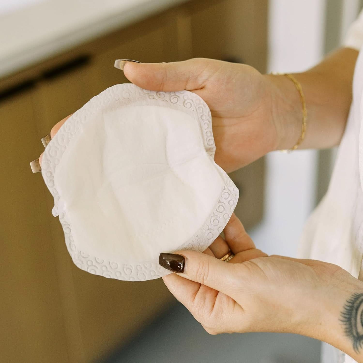 Disques jetables absorbants noirs, 60 pièces Accessoires d'alimentation et d'allaitement Bebe Naty Shop