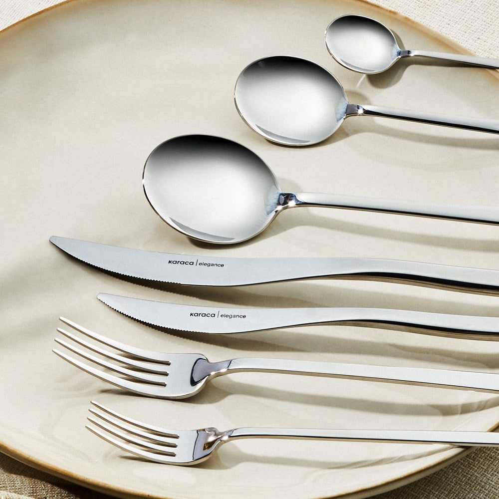 Karaca Amour, set de 84 couverts pour 12 personnes Cuisine Naty Shop