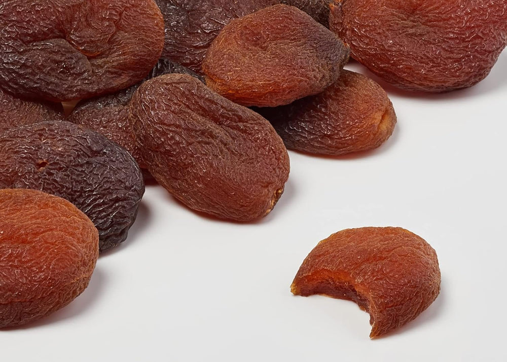 Caise Seeberger nesulfurate: Caise uscate netratate, cu o aromă dulce, fructată - fără zahăr adăugat - fără sâmburi, vegane (1 x 125 g) Produse deshidratate Naty Shop