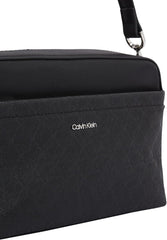 Calvin Klein, Sac bandoulière Must Camera Bag Mono Wide Bandoulière, Noir (Ck Black), Taille réelle Sacs Femme Naty Shop