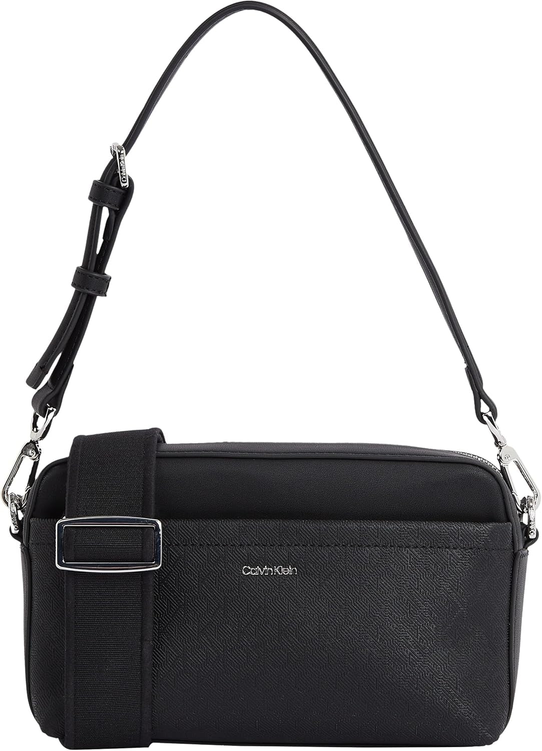 Calvin Klein, Sac Bandoulière Must Camera Bag Mono Large Bandoulière Femme, Noir (Ck Black), Sacs Grandeur Nature Femme Naty Shop Default Title