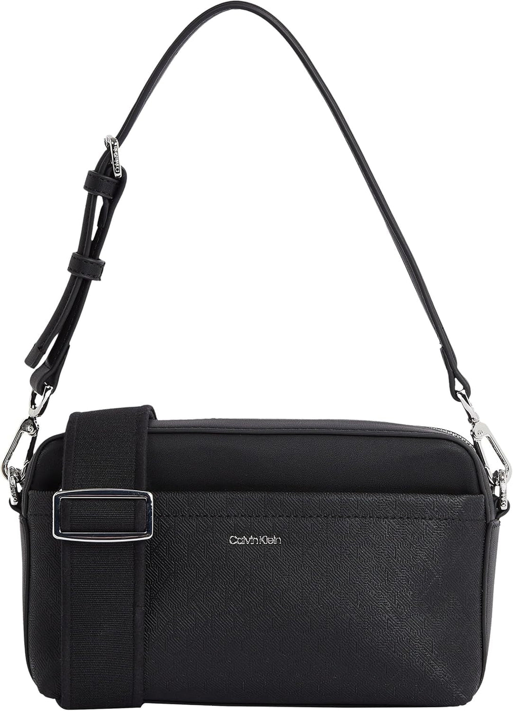 Calvin Klein, Sac Bandoulière Must Camera Bag Mono Large Bandoulière Femme, Noir (Ck Black), Sacs Grandeur Nature Femme Naty Shop Default Title