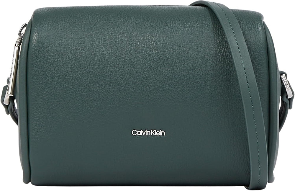 Calvin Klein sac à bandoulière femme Refine Camera Bag Klein Bags Women Naty Shop Vert (Palm Green)