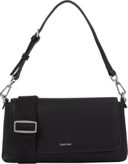 Calvin Klein, Sac à Bandoulière Must Convertible avec Sangle Amovible, Noir (Ck Black), Taille Unique Sacs Femme Naty Shop Default title