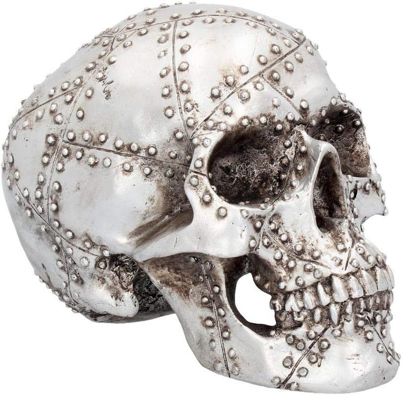 Tête de rivet 18cm argent Statuettes et sculptures Naty Shop