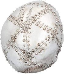 Tête de rivet 18cm argent Statuettes et sculptures Naty Shop