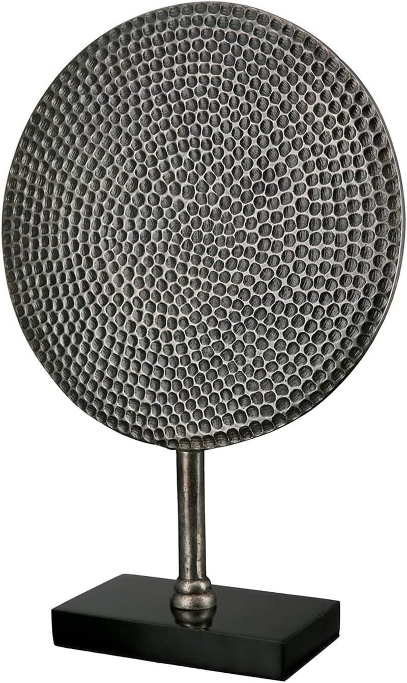 Casablanca Déco Sculpture Figure Statue couple dansant - Fer Couleur : marron Hauteur 17,5 cm Largeur 20 cm Motif couple - décoration, art, cadeau, salon Statuettes et sculptures Naty Shop Couleur argent Hauteur 44,5 cm