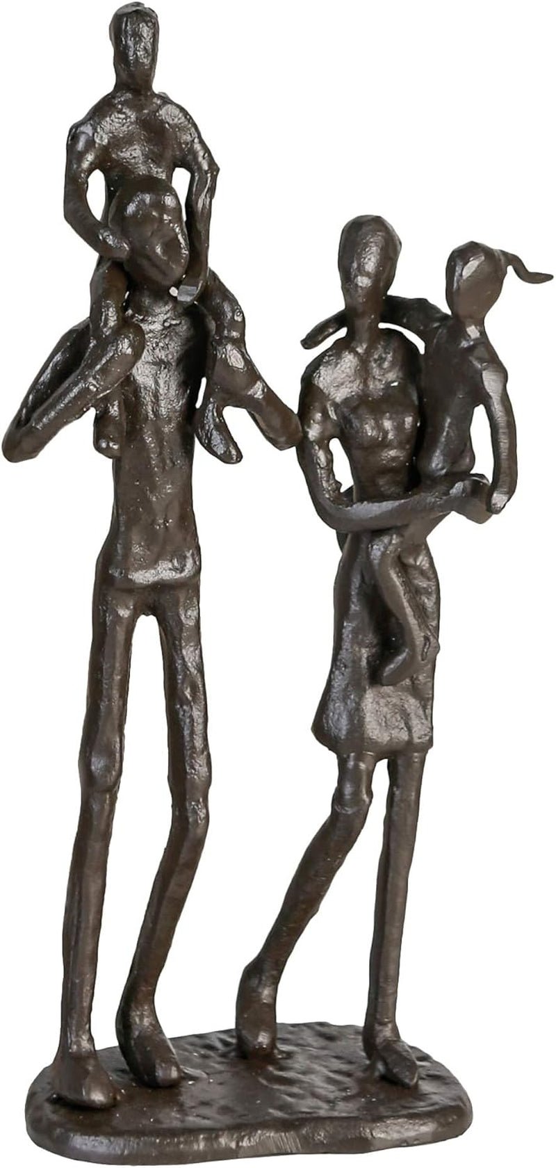 Casablanca - Sculpture design Running - fer - cuit H 17 cm Statuettes et sculptures Naty Shop Marron Hauteur 22 cm