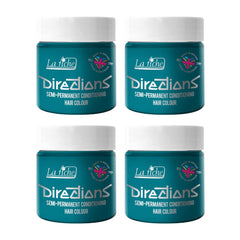 Directions coloration semi-permanente cheveux 100 ml boîte 4 pack (Pillarbox Red) Naty Shop Teinture cheveux Turquoise 100 Ml (pack de 4)