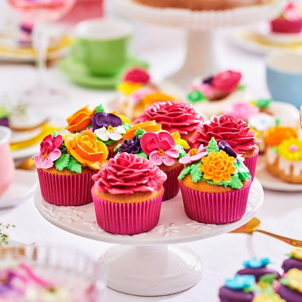 Funcakes Mix Für Buttercreme: Einfach Zu Berübenen, Cremig, Perfekt Zum Dekorieren, Abdecken Und Füllen Von Kuchen, Belag Auf Cupcakes, Halal., 1 Kg Mélange pour la pâtisserie et la cuisine Naty Shop