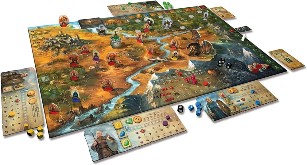 KOSMOS 691745 Legends of Andor - Core Game Fantasy Classic Kennerspiel des Jahres 2013 Jeu de société coopératif fantastique à partir de 10 ans