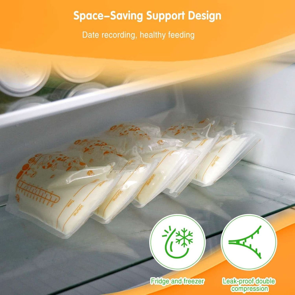 Vinabo 50 Stück Muttermilchbeutel, 250Ml sans BPA Muttermilchbeutel Sachet, Milchbeutel Für Muttermilch Mit Ausgießer Für Das Stillen, Selbststehender, Kann Eingefroren Werden, Vorsterilisiert Accessoires Alimentation et Allaitement Baby Naty Shop