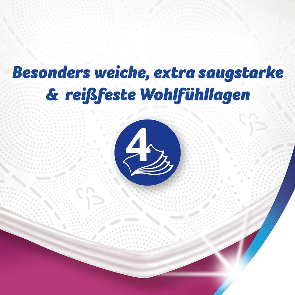 Zewa Ultra Smart Papier toilette en vrac, 36 rouleaux de 280 feuilles, rouleau géant, 4 épaisseurs, couleur claire