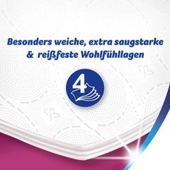 Zewa Ultra Smart Papier toilette en vrac, 36 rouleaux de 280 feuilles, rouleau géant, 4 épaisseurs, couleur claire