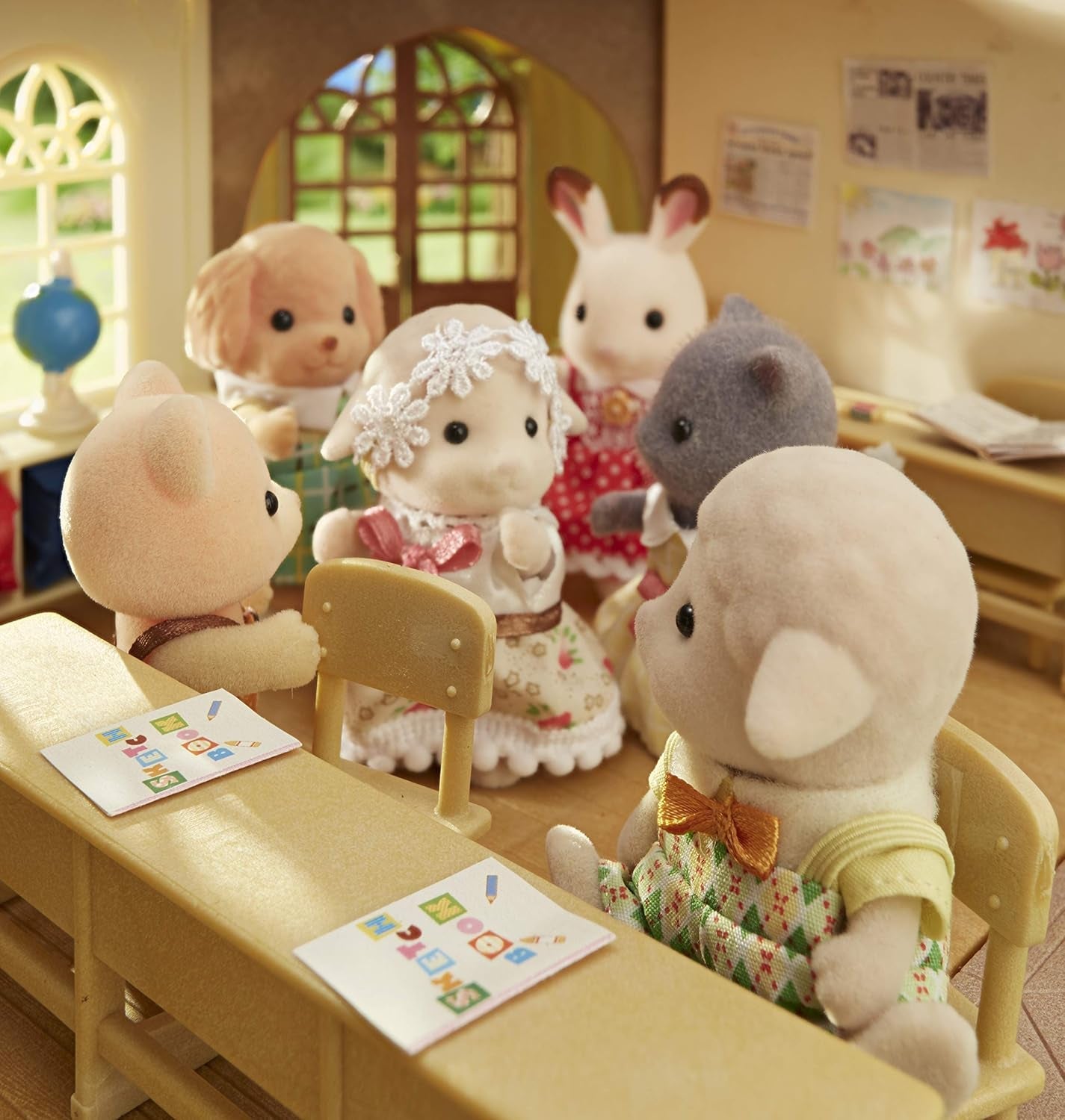 Sylvanian Families 5619 Schaf Familie - Figuren für Puppenhaus
