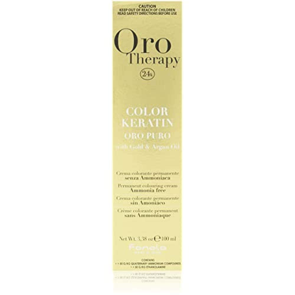 Fanola Oro Therapy Color Keratin 6.1 100ml Teinture capillaire Naty Shop Titre par défaut
