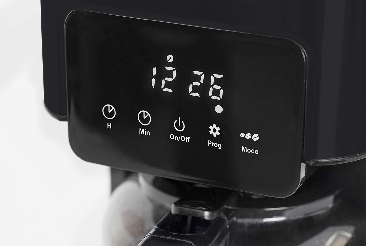 Machine à expresso CASO Coffee Taste and Style avec filtre permanent, 1,5 l, température d'infusion optimale 92-96 °C, système anti-goutte, tête d'infusion optimisée, acier inoxydable, 12 tasses