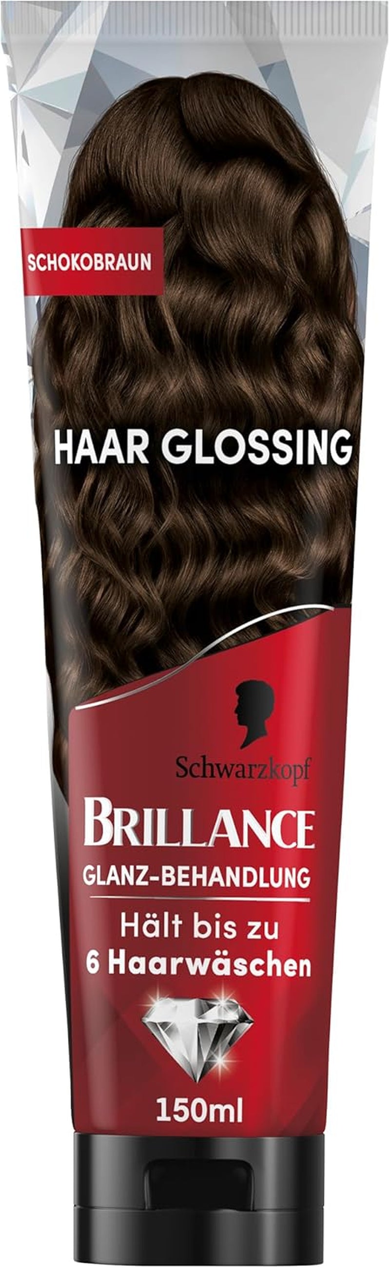 Brillance Shine Treatment, Hair Glossing Radiant Violet (150 ml), nourrit et intensifie la couleur des cheveux, peut être utilisé comme masque capillaire, dure jusqu'à 6 lavages de cheveux Naty Shop Hair Dye Chocolate Brown 150 Ml (1 pack)