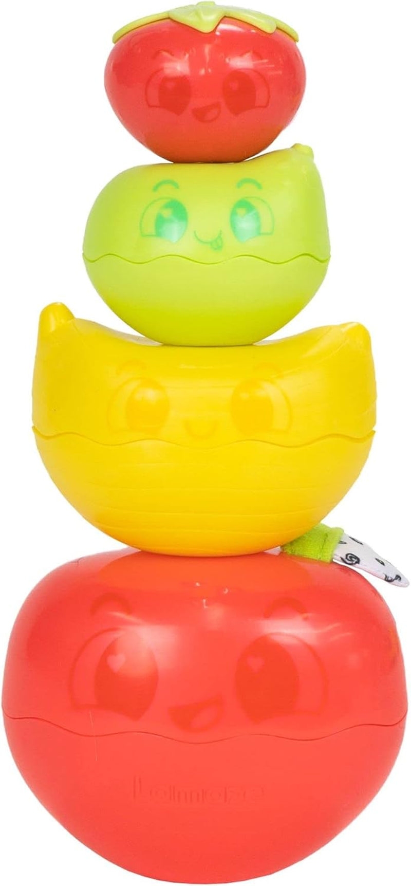 Lamaze L27471 Crazy Giraffe, jouet nouveau-né, jouet sensoriel coloré pour bébé, cadeau pour nouveaux parents, jouet de développement pour garçons et filles à partir de 12 mois Jouets pour bébé Naty Shop Basic Fruits