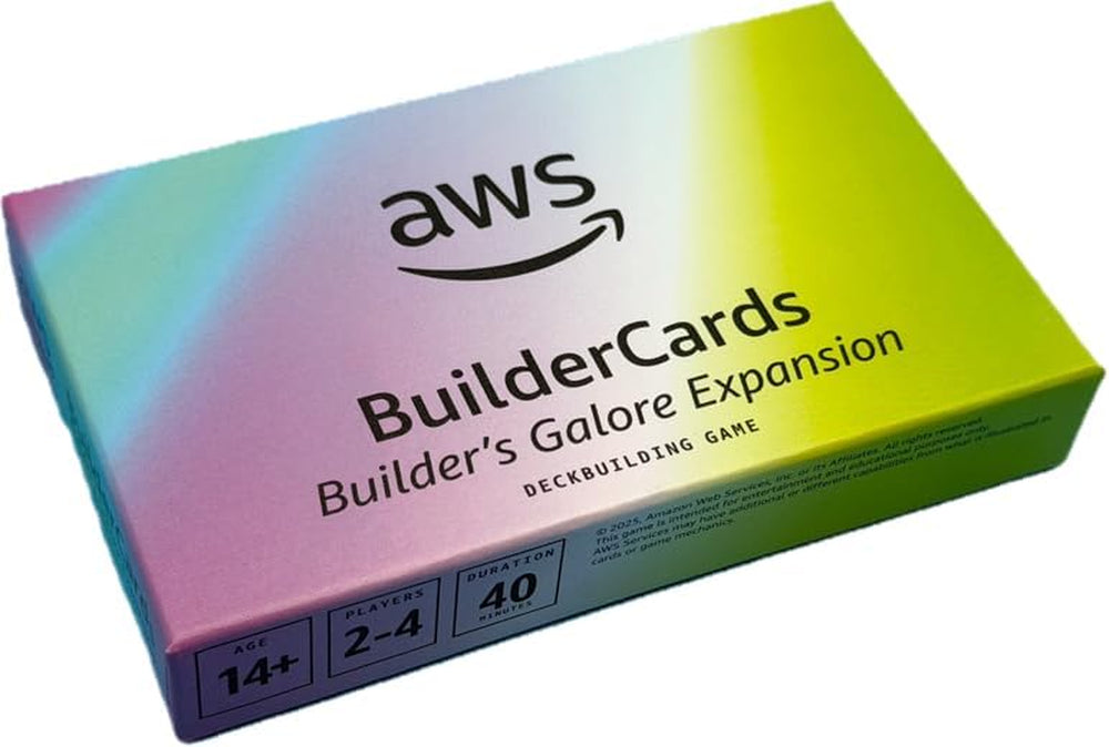 BuilderCards - Jeu de cartes Cloud Architecture - Jeu de base (anglais), Blanc