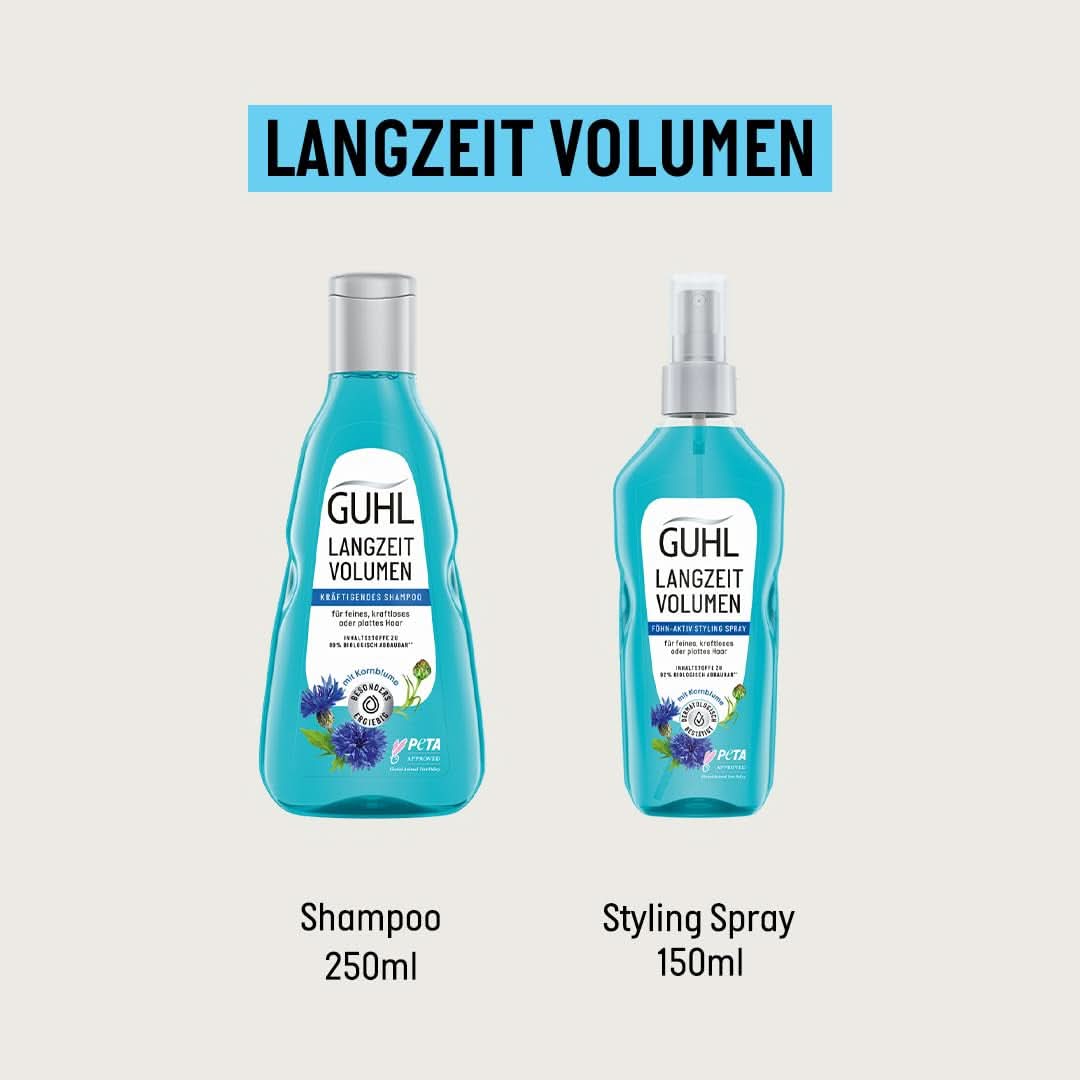 Guhl Shampoing Volume Longue Durée - 250 ml Naty Shop