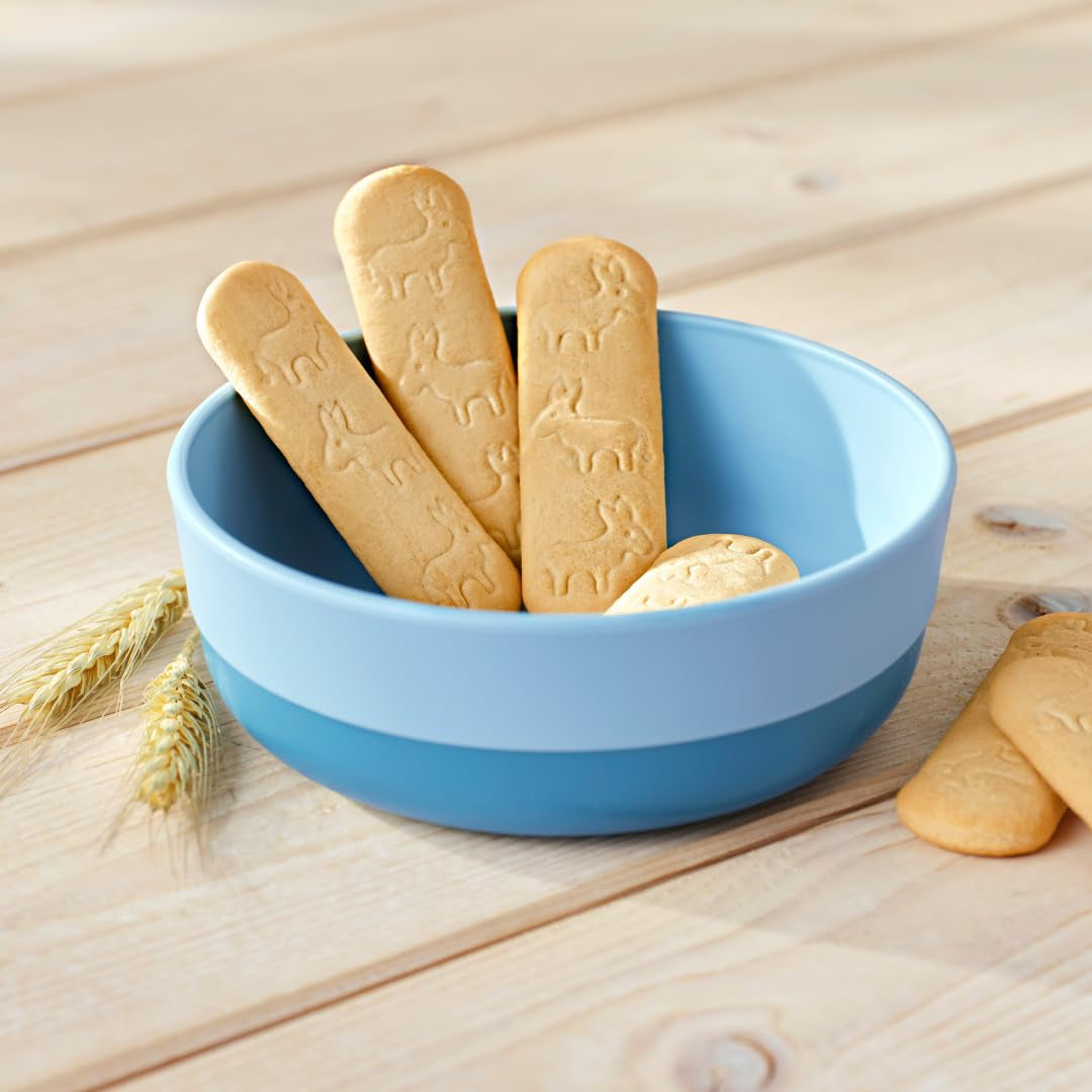Alete Conscious Baby Biscuits 8 mois+ Biscuits au beurre de blé pour bébés idéalement emballés comme une petite collation, parfaits pour les déplacements et entre les cours 1 x 180 g
