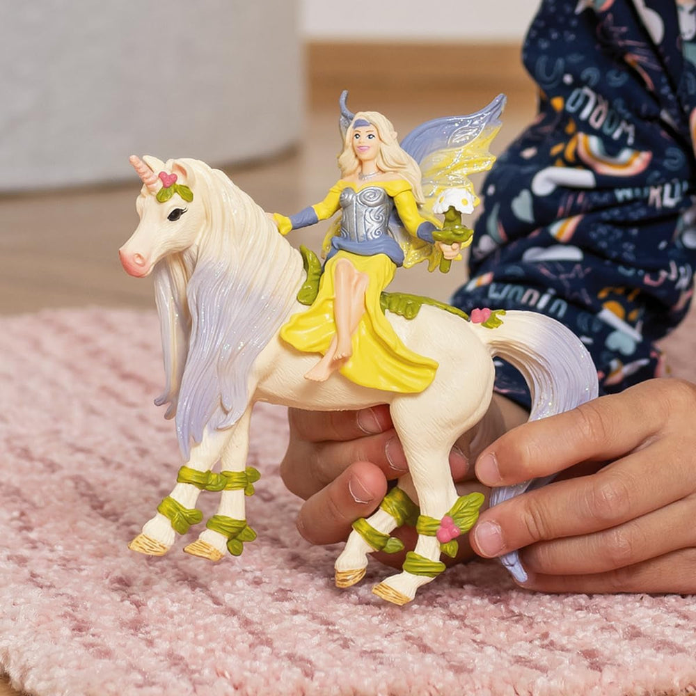 Schleich 70565 Serre Licorne Fleurie pour les 5-12 ans BAYALA - figurine de jeu Figurines Naty Shop