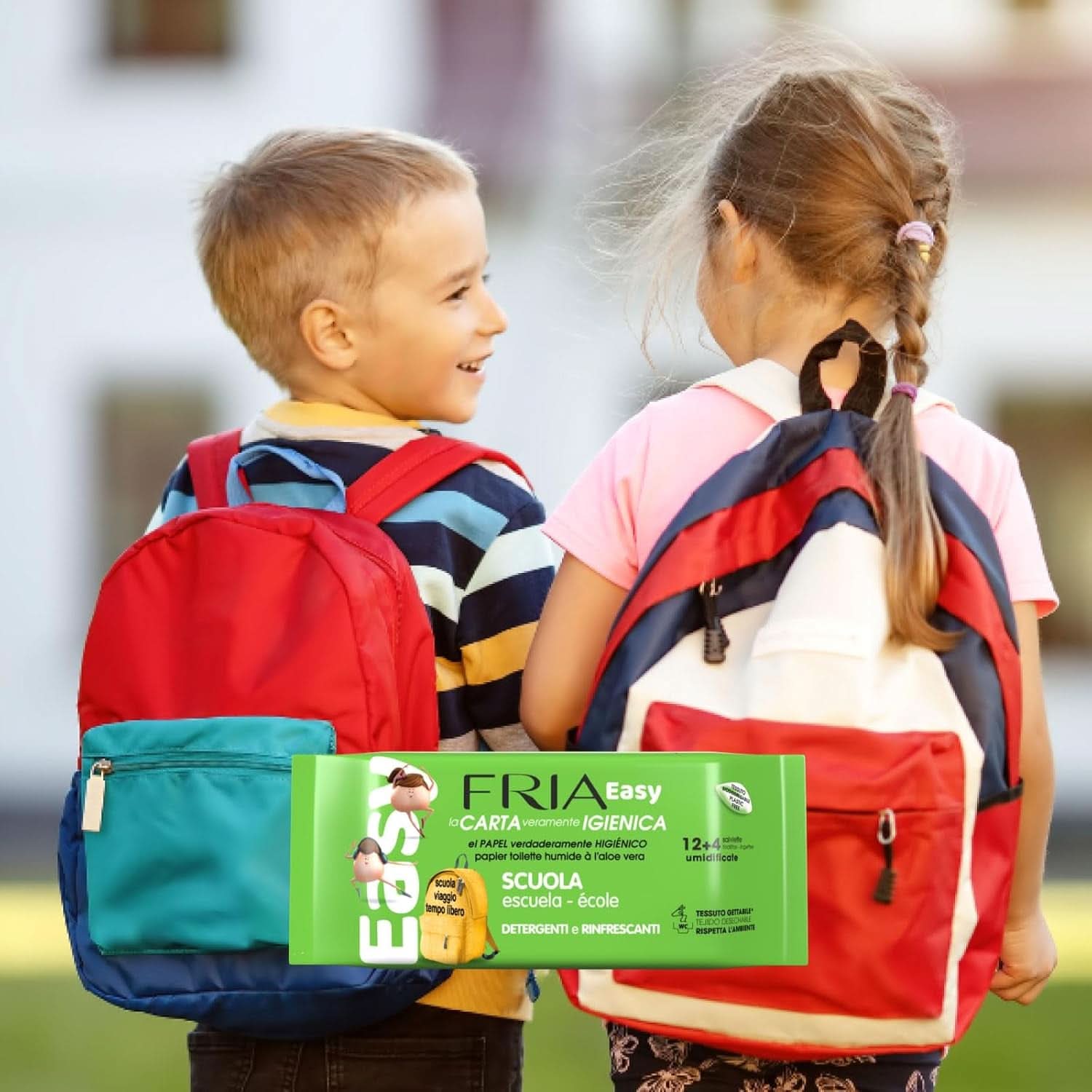 Fria, papier toilette à l'aloe vera pour les plus petits Lingettes humides pour bébé Naty Shop