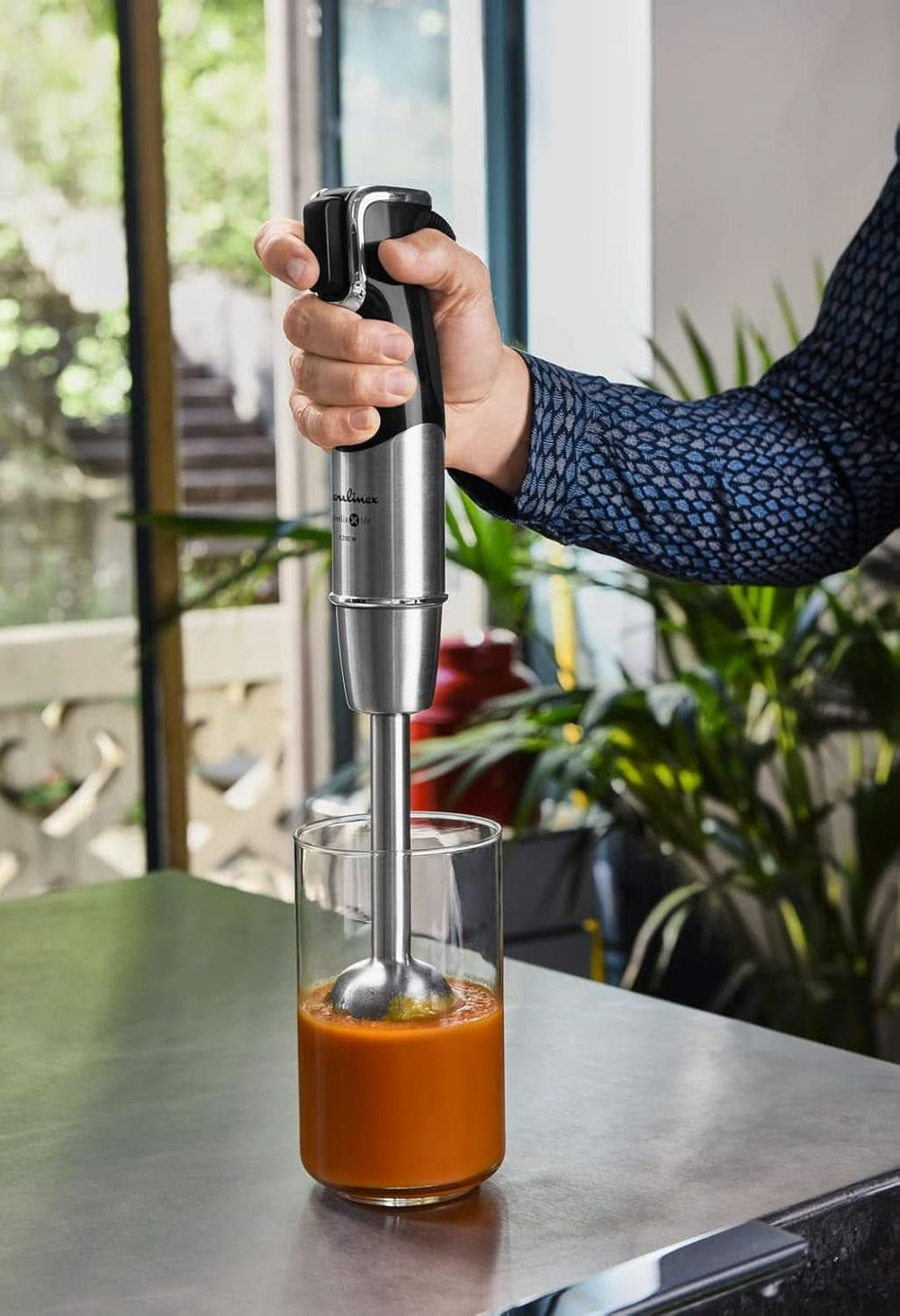 Infinyforce Pro Standmixer 1200W, Hochleistungsklingen, Schnelle Ergebnisse, Ergonomische Geschwindigkeitregelung, Geschwindigkeitregelung, Abnehmbare Spülmaschinenfeste Teile DD95JD10 Cuisine Naty Shop