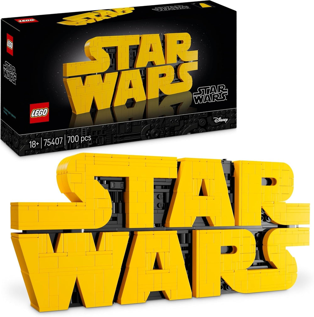LEGO Star Wars 75407 Briques avec logo Star Wars - Ensemble de construction à collectionner pour adultes - Modèle de culture pop - pièce d'exposition de bureau - Idée cadeau pour les fans adultes et adolescents Jeux de construction Besuche den LEGO-Store Titre par défaut